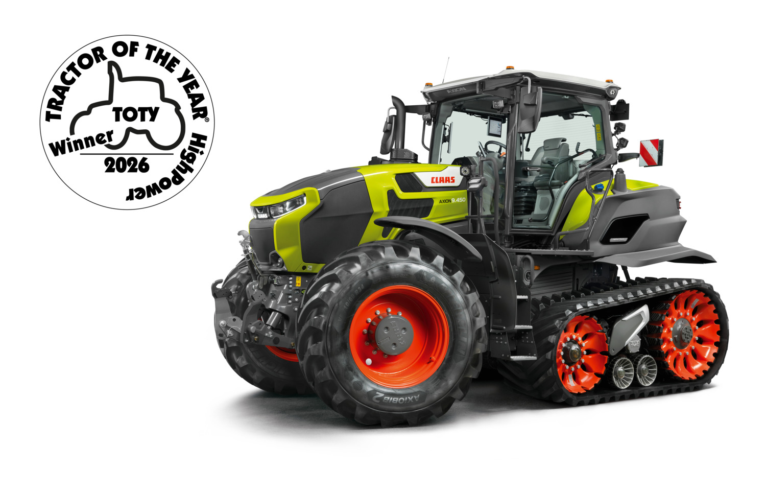 De nieuwe AXION 9.450 TERRA TRAC 